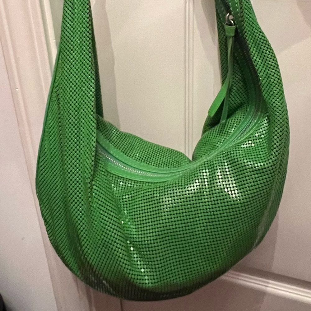 Chloe Rare Green Metal Mesh hobo bag - Picture 5 of 7